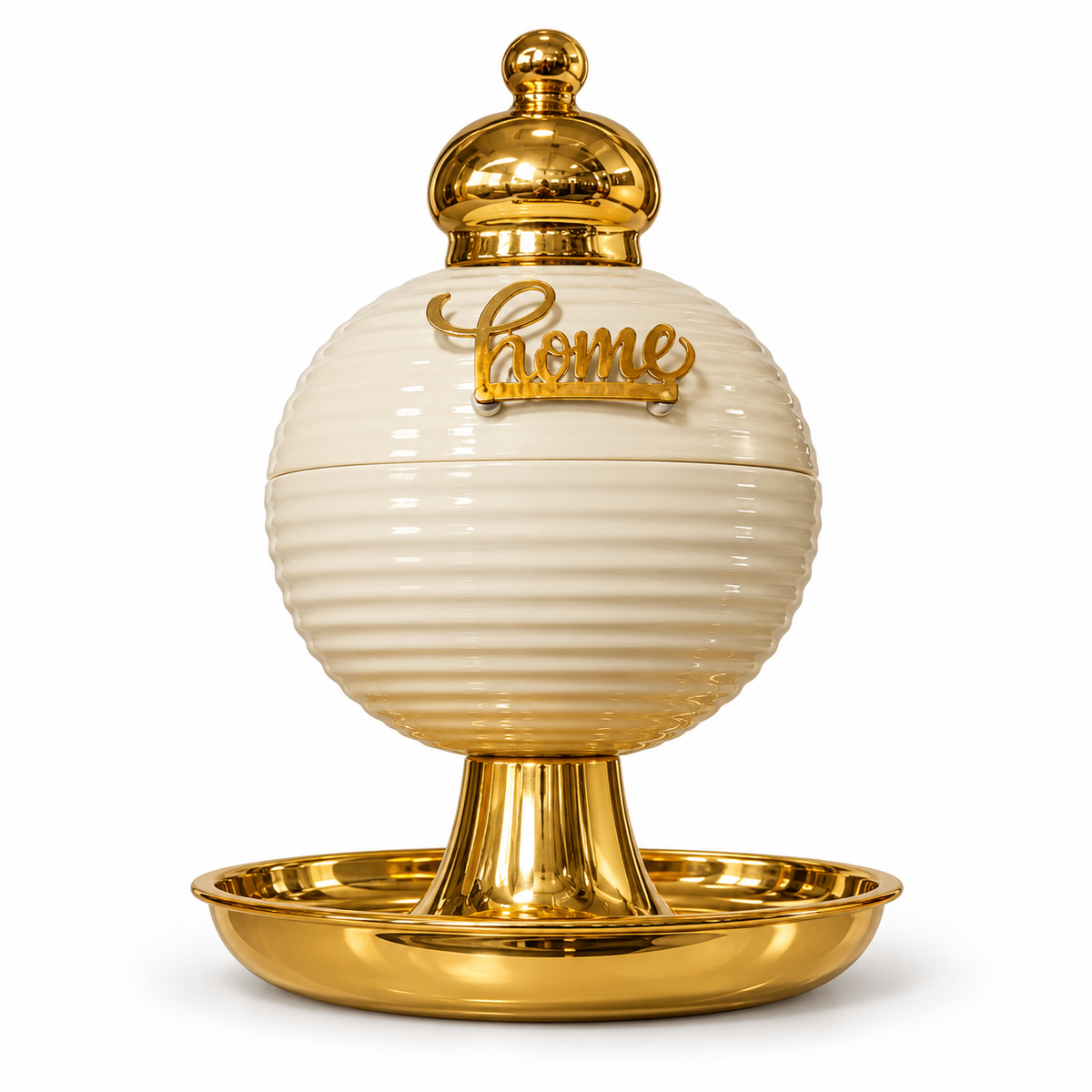 Modern Tabletop Decorative Storage Jar