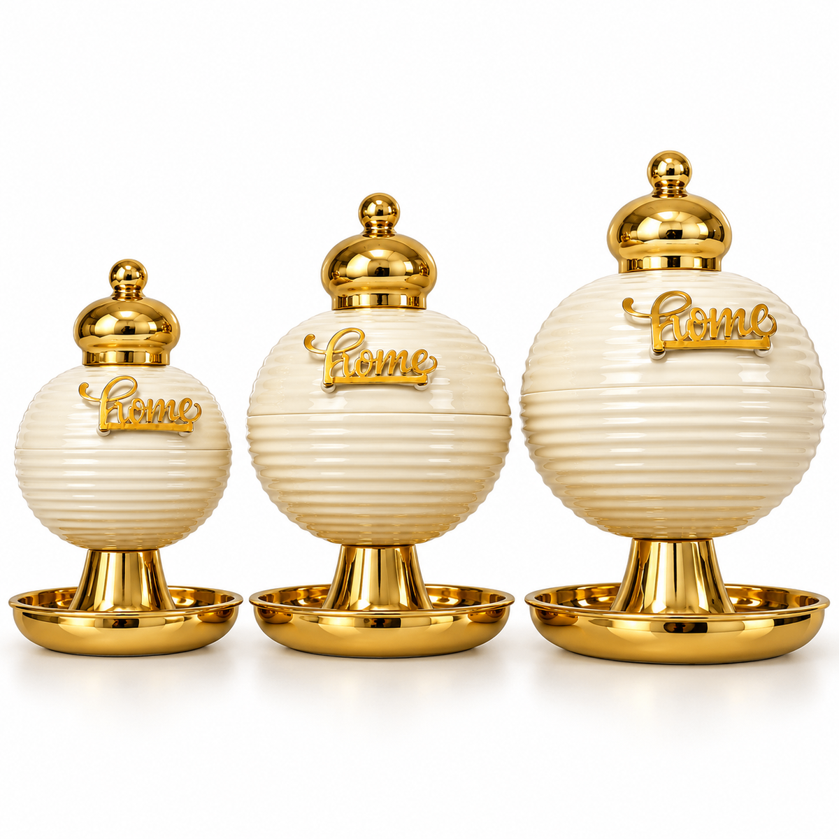 Modern Tabletop Decorative Storage Jar
