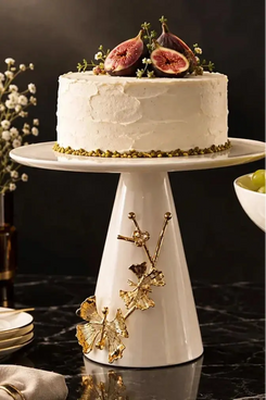 Elegant Decorative Serving Bowls & Cake Stand for Modern Home Decor